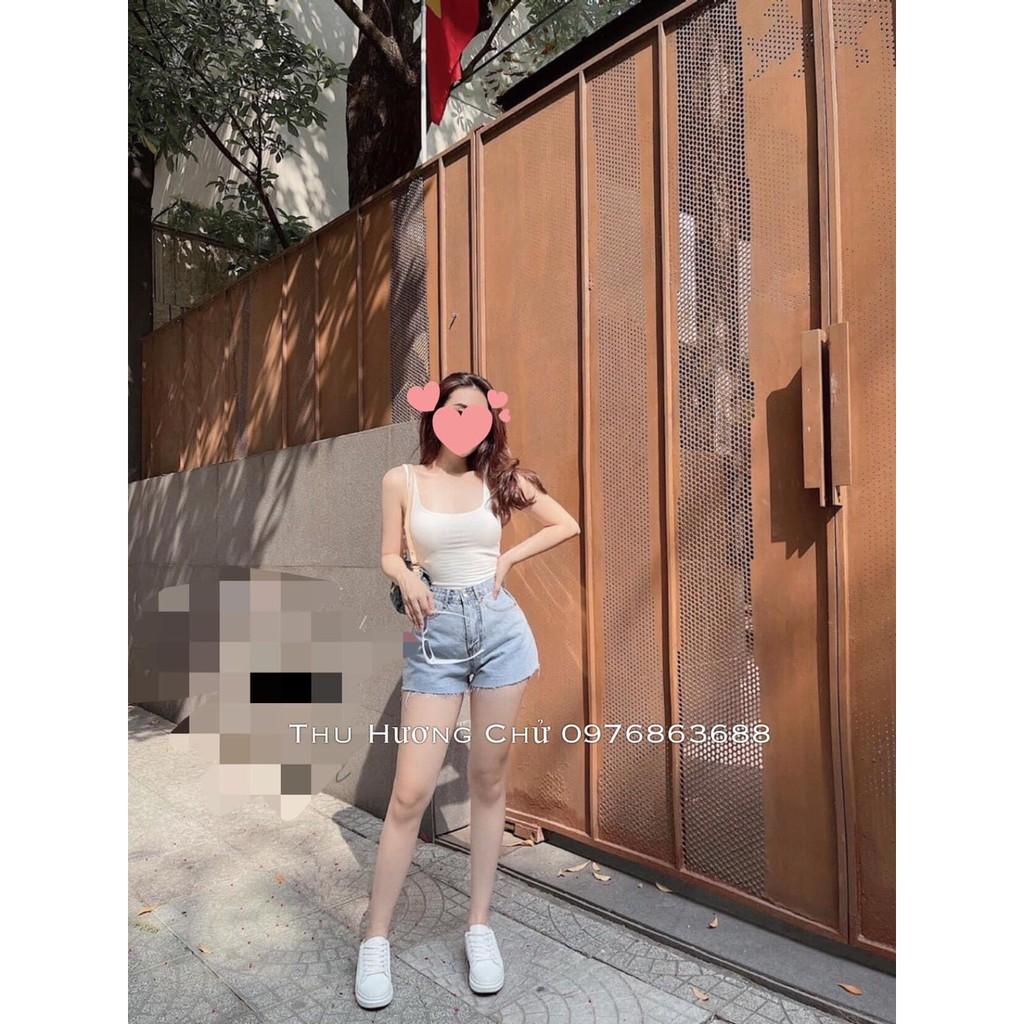 ÁO BA LỖ ZIP CROPTOP CHO NỮ
