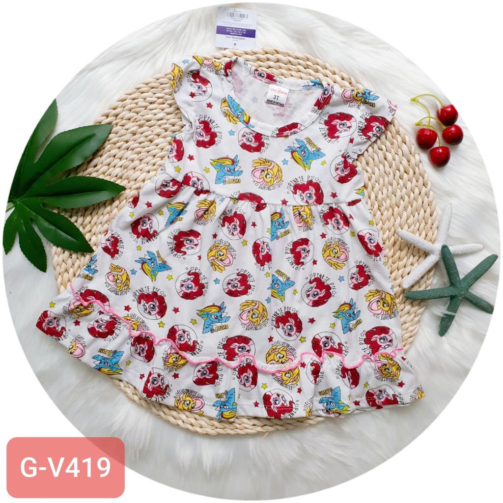 Đầm tay cánh tiên bé gái