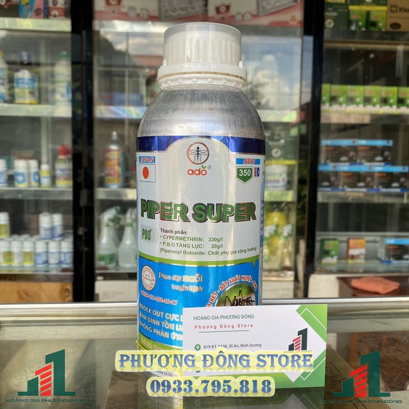 Thuốc diệt muỗi PIPER SUPER 350EC _ chai 1 lít