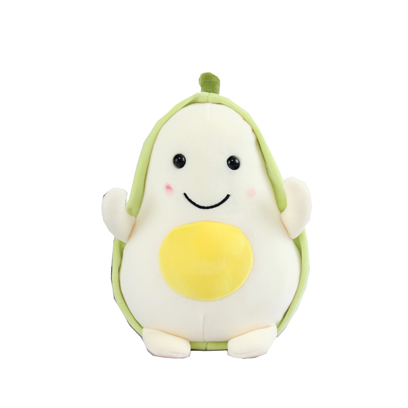 Gấu Bông Trái Bơ Xanh Vàng Hello 25cm