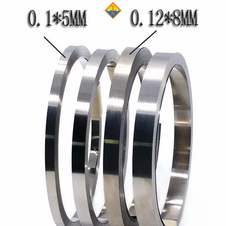 Kẽm hàn Cell pin dây niken hàn pin cuộn 10M dầy 0.1mm đến 0.15mm