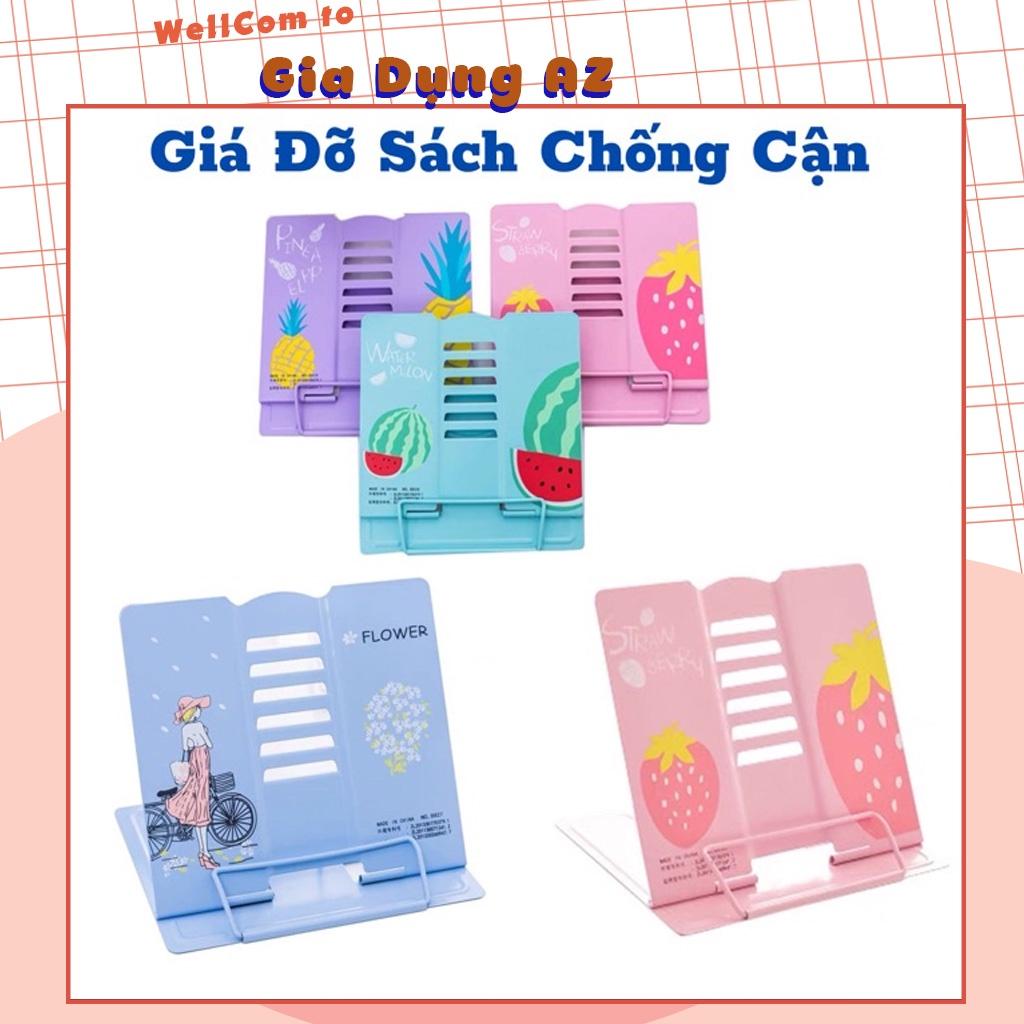 Giá đỡ điện thoại sách để bàn gấp gọn chống cận đa năng tiện lợi AZ S4061