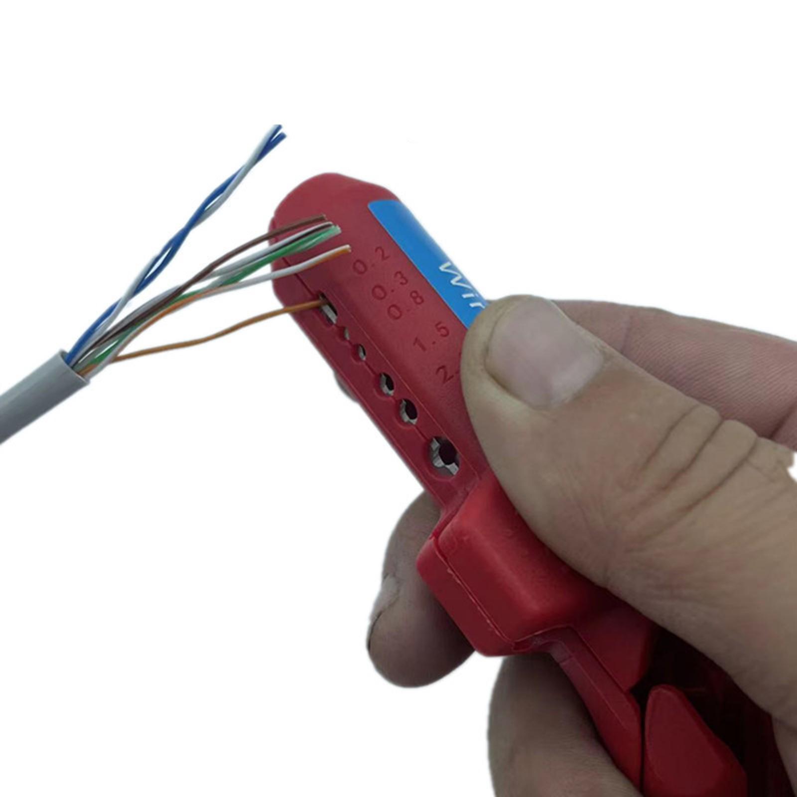 Wire Heavy Duty Hand Tools Wire Crimper for Cable Winding