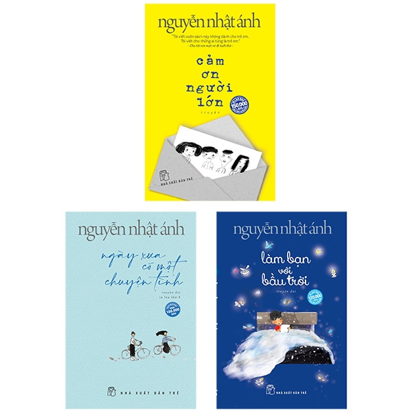 Combo Cảm Ơn Người Lớn + Làm Bạn Với Bầu Trời + Ngày Xưa Có Một Chuyện Tình