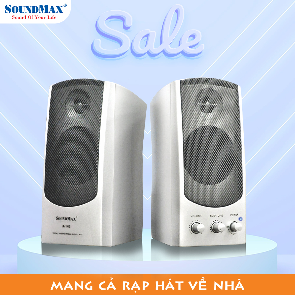 [Hàng Chính Hãng] Loa SoundMax A-140/2.0
