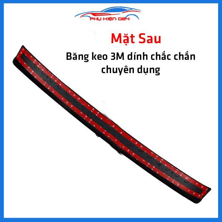 Ốp chống trầy cốp ngoài nhựa đen CRV 2019-2020-2021-2022 hàng loại 1 dán cốp sau chống xước trang trí xe