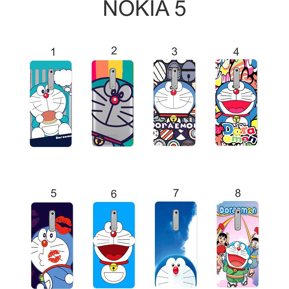 Ốp lưng cho Nokia 5 dẻo in hình Doraemon