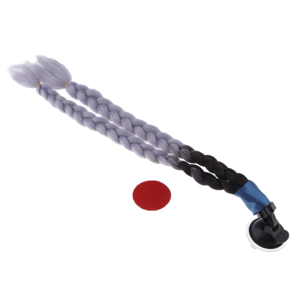 54cm/21'' Handmade Helmet Twist Braids Helmet Decorate Hair Helmet Wig