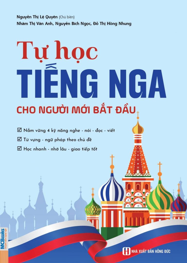 Combo Tự Học Tiếng Nga Cho Người Mới Bắt Đầu