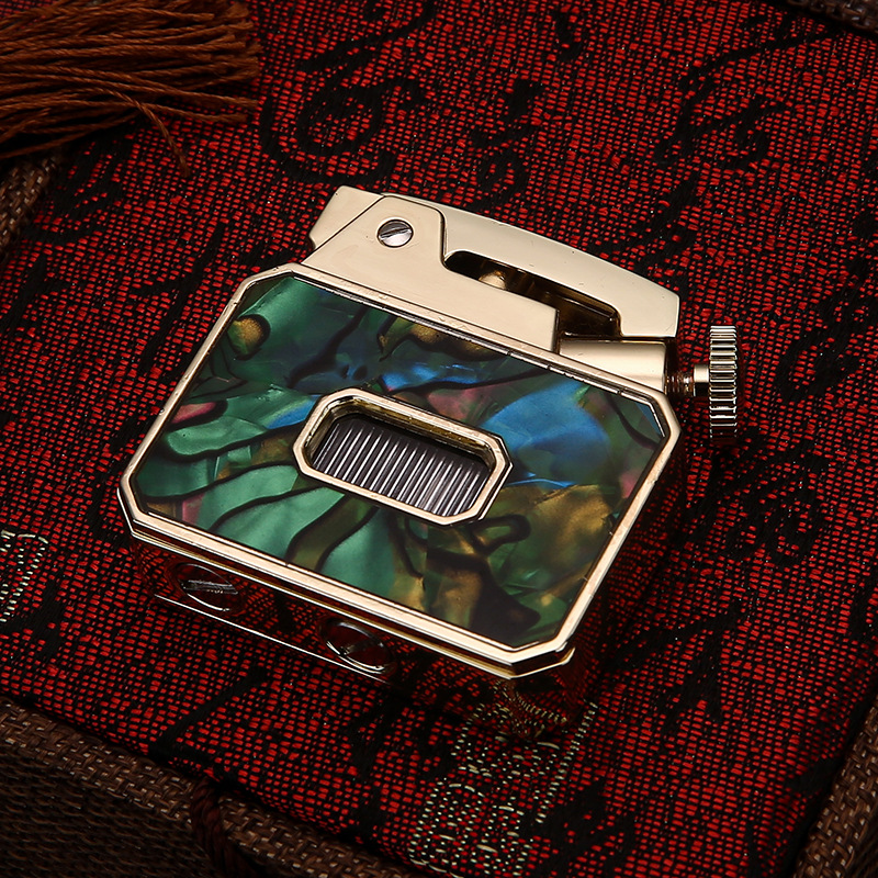 Vỏ Hột Quẹt Bật Lửa Xăng Đá Honest BCZ849-1 Lộ Thiên Đánh Lửa Tự Động -Nhiều Màu