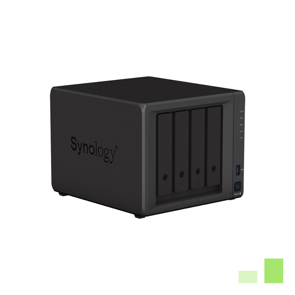 Synology DS923+ (Đen) model 4-bay thiết bị lưu trữ dữ liệu mạng - Hàng nhập khẩu chính hãng 100%