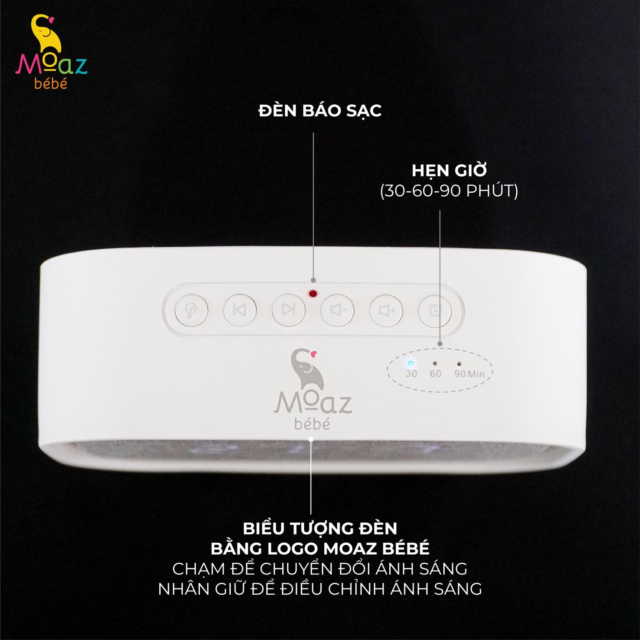 Máy tạo tiếng ồn trắng Moaz BéBé MB - 057 - Hàng chính hãng