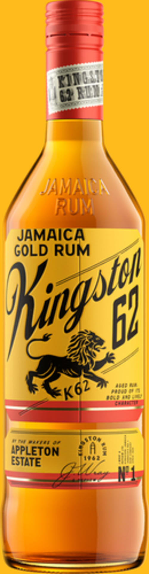 Rượu Kingston 62 Jamaica Gold Rum 40% 1x0.75L