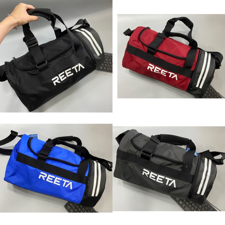 Túi tập gym tiện lợi REETA chất vải chống thấm nước, kích thước vừa phải phù hợp đi tập và dã ngoại - B90