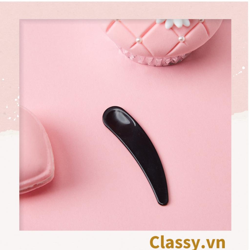 Dụng cụ lấy kem  Classy bằng nhựa hình cái muỗng, dùng trong trang điểm, dưỡng da PK1285