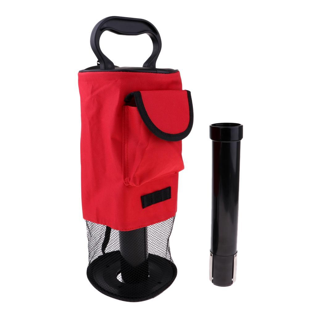 Golf Ball Picker , Portable Practice and Range Golf Ball Retriever Storage