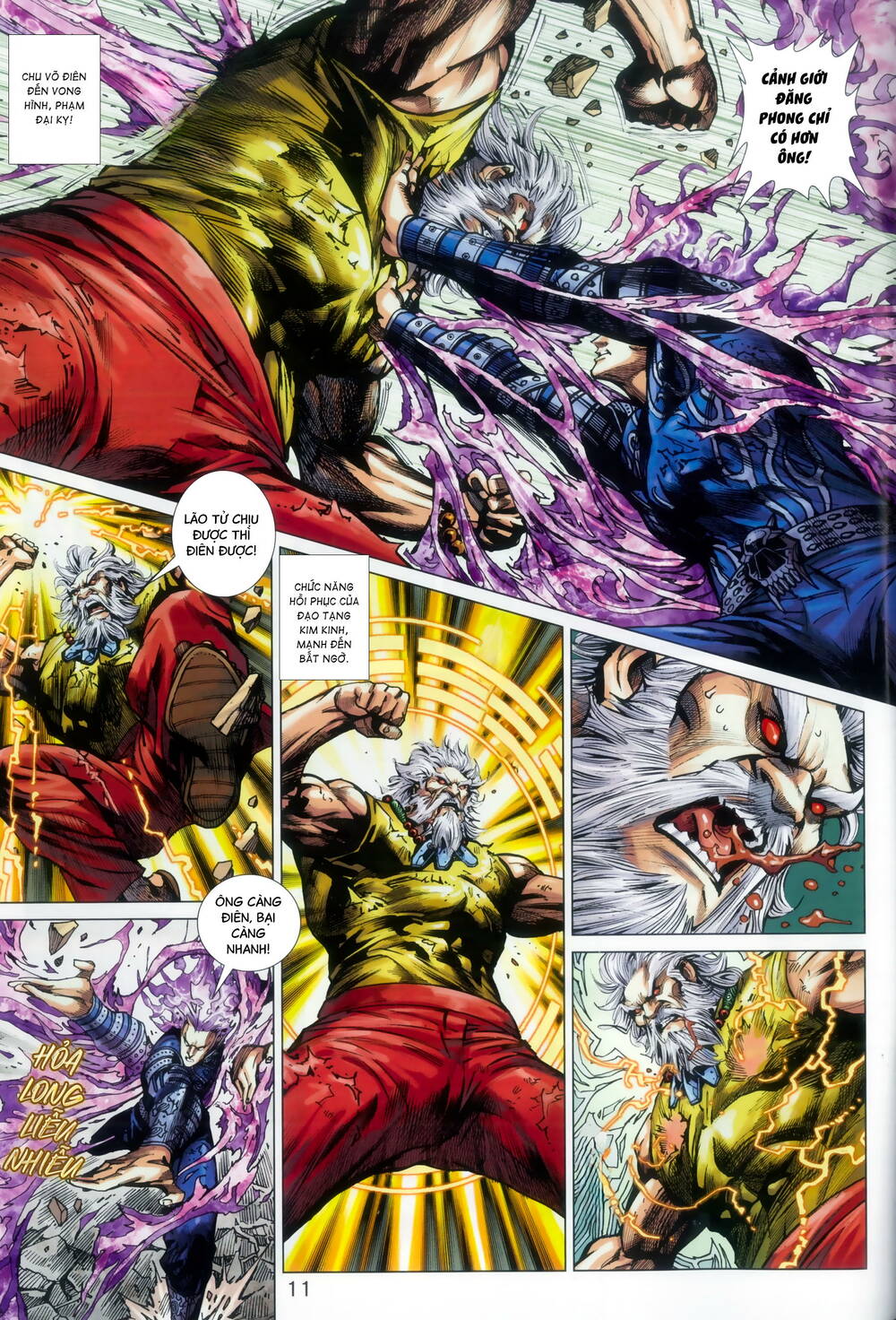 Long Hổ 5 Thế 3 Thế Cừu chapter 92 11