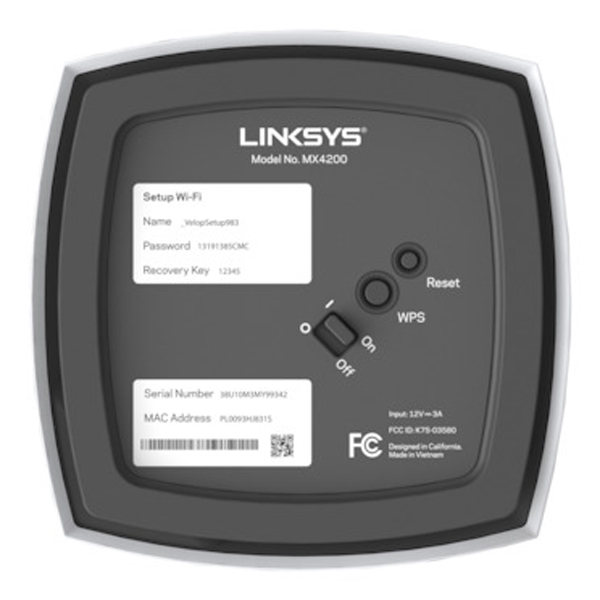 Router Linksys Velop MX12600-AH - Hàng chính hãng