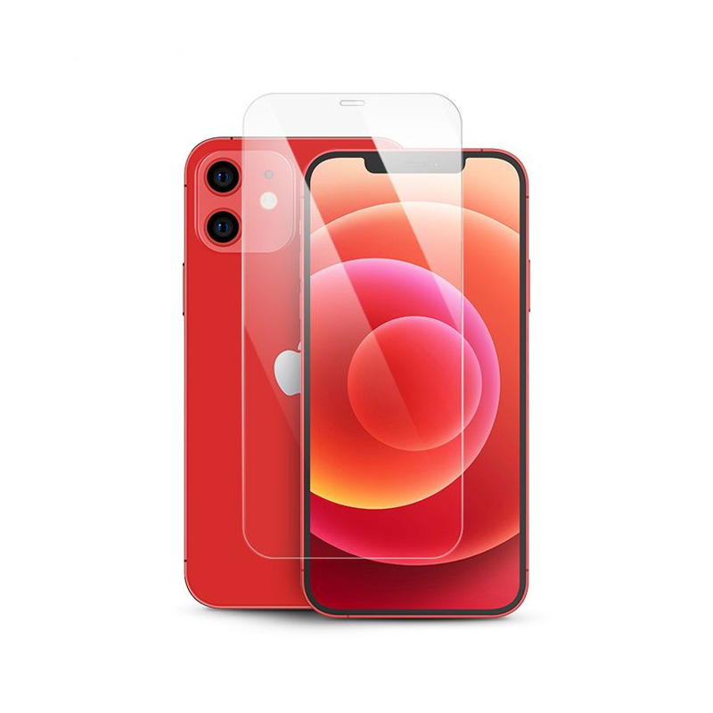 Dán cường lực iPhone 12/12 Pro MOCOLL 2.5D Full màn hình Clear - Hàng Nhập Khẩu