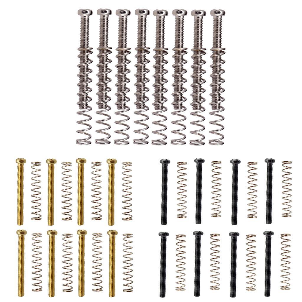 12 Piece Humbucker Pickup Pickup Screws And Spring Accessories For Electric Guitar