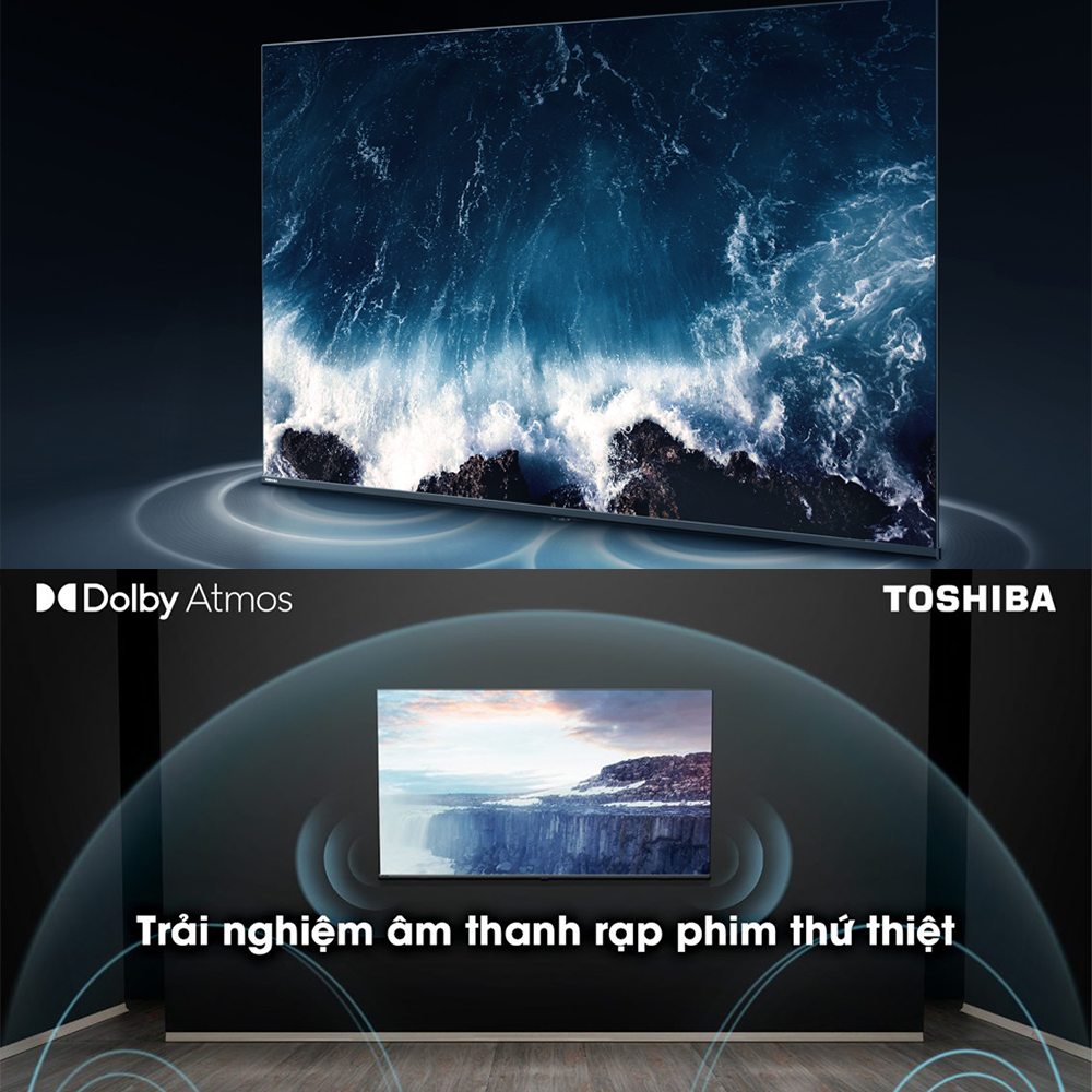 Smart Tivi TOSHIBA 55 inch 55E330MP, Màn Hình LED 4K UHD - Loa 24W - Lắp Đặt Toàn Quốc - Hàng chính hãng