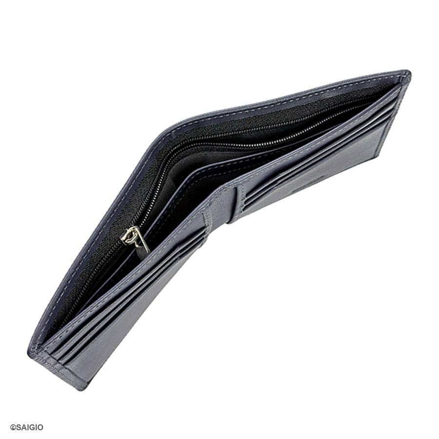 Ví Nam Nhỏ Gọn Cao Cấp Napa FULL GRAIN, Da Bò Siêu Bền Bỉ, Thiết Kế Đơn Giản, Dáng Ngang - Gập 2, Đựng Tiền và Thẻ ATM Tiện Dụng – Hàng Chính Hãng SAIGIO