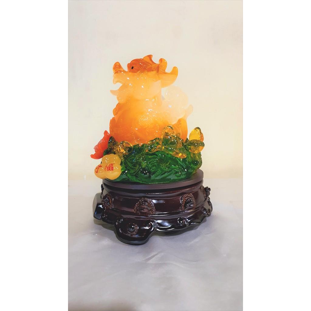 Tượng tỳ hưu phong thủy đế xoay cao 20cm, sản phẩm chất lượng