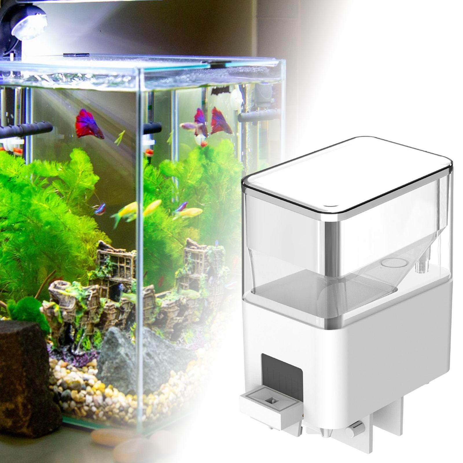 Automatic Fish Feeder App Control WiFi Auto Food Feeding for Everyday Travel