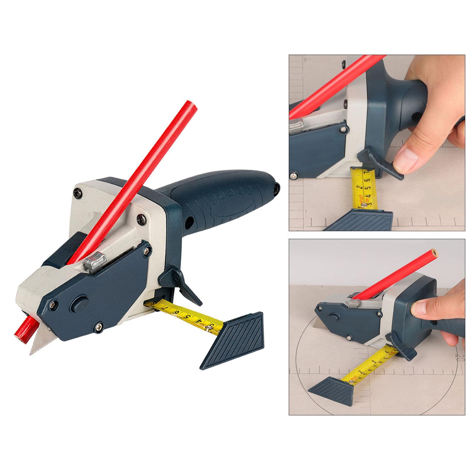 Manual Gypsum Board Cutter Scriber Hand Tool Mark Wood for Woodworking Home