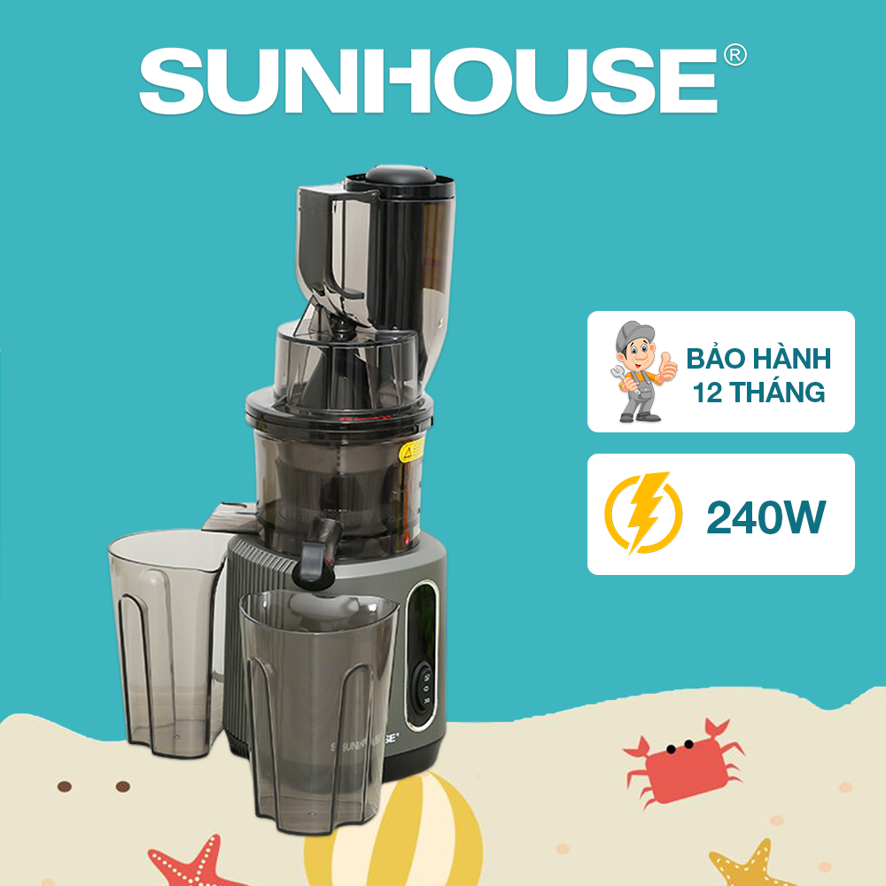 Máy ép chậm SUNHOUSE SHD5503 - Hàng chính hãng