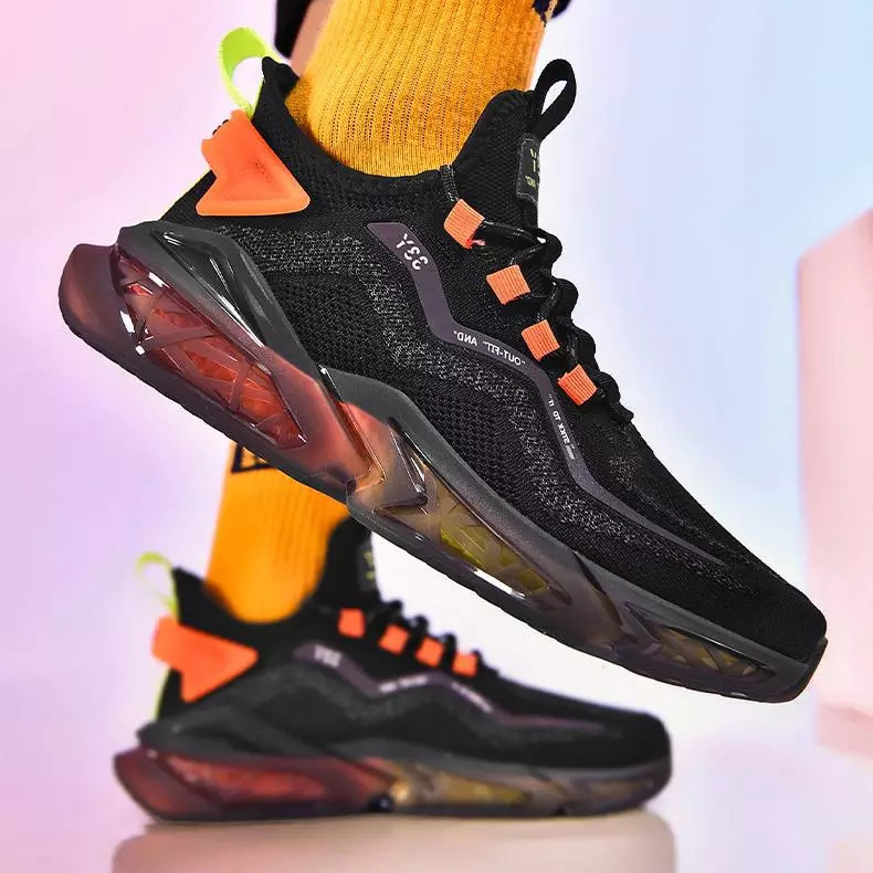 Giày Thể Thao Nam MENDO - Giày Sneaker Màu Đen - Trắng - Kaki, Dáng Thể Thao Dễ Phối Đồ - G5225