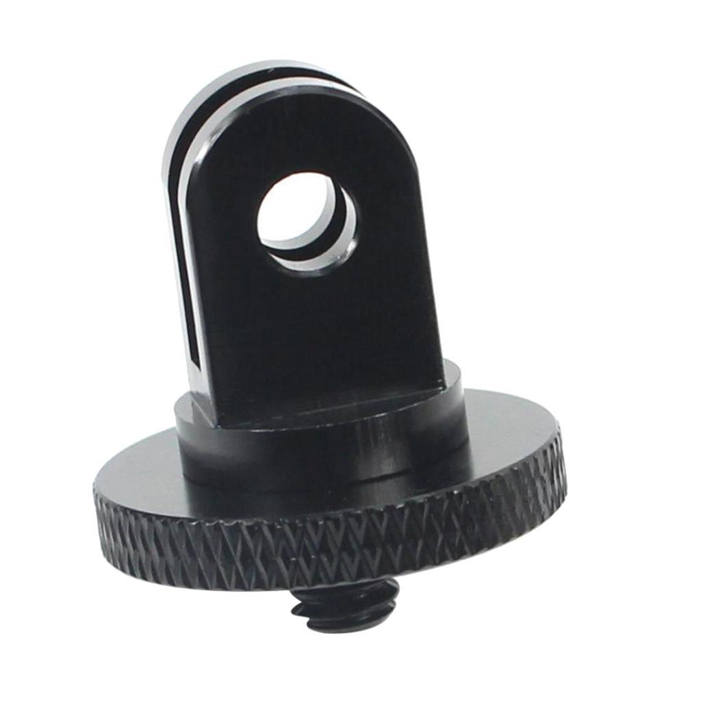 Aluminum Alloy Mini Tripod Adapter 1/4 Screw Head For  Action Camera