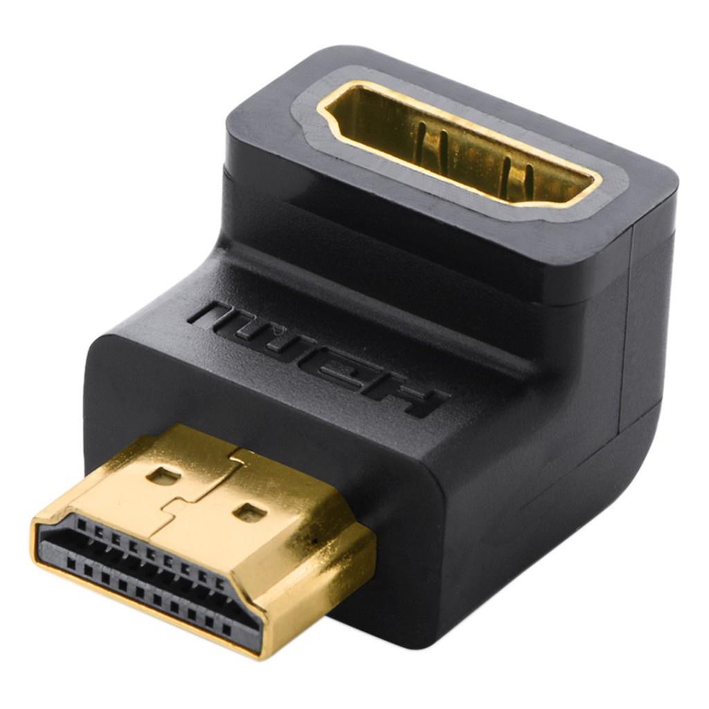 Đầu nối HDMI bẻ góc 90 độ - Dùng cho tivi treo tường bị đội dây HDMI, Độ phân giải Full HD1080, 2K, 4K, 3D Chuyên nghiệp