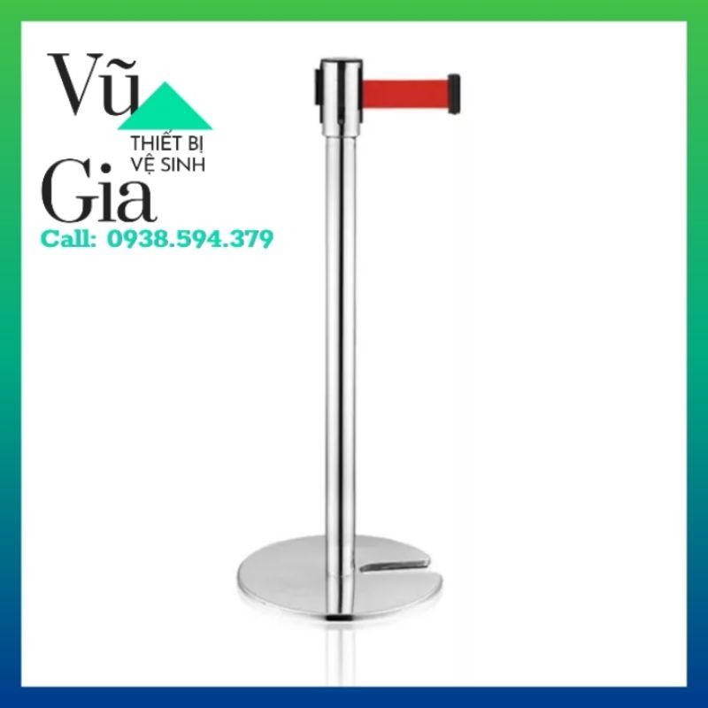 Cột Chắn Inox Đế Chữ U, Cột Chắn Phân Luồng Lối Đi, Cột Chắn Phân Cách