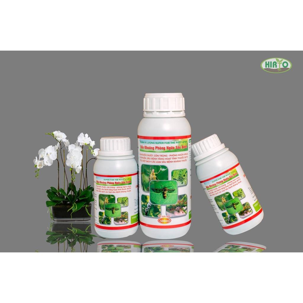 Dầu khoáng phòng ngừa sâu bệnh - Chai 500ml