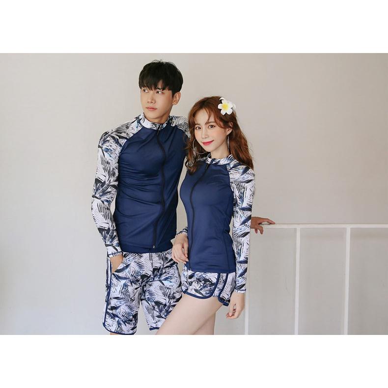 Bộ đồ bơi nam nữ thể thao phong cách Hàn mẫu mới