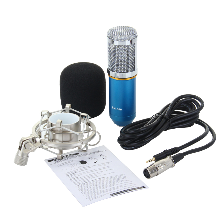 Mic thu âm BM800 hát karaoke