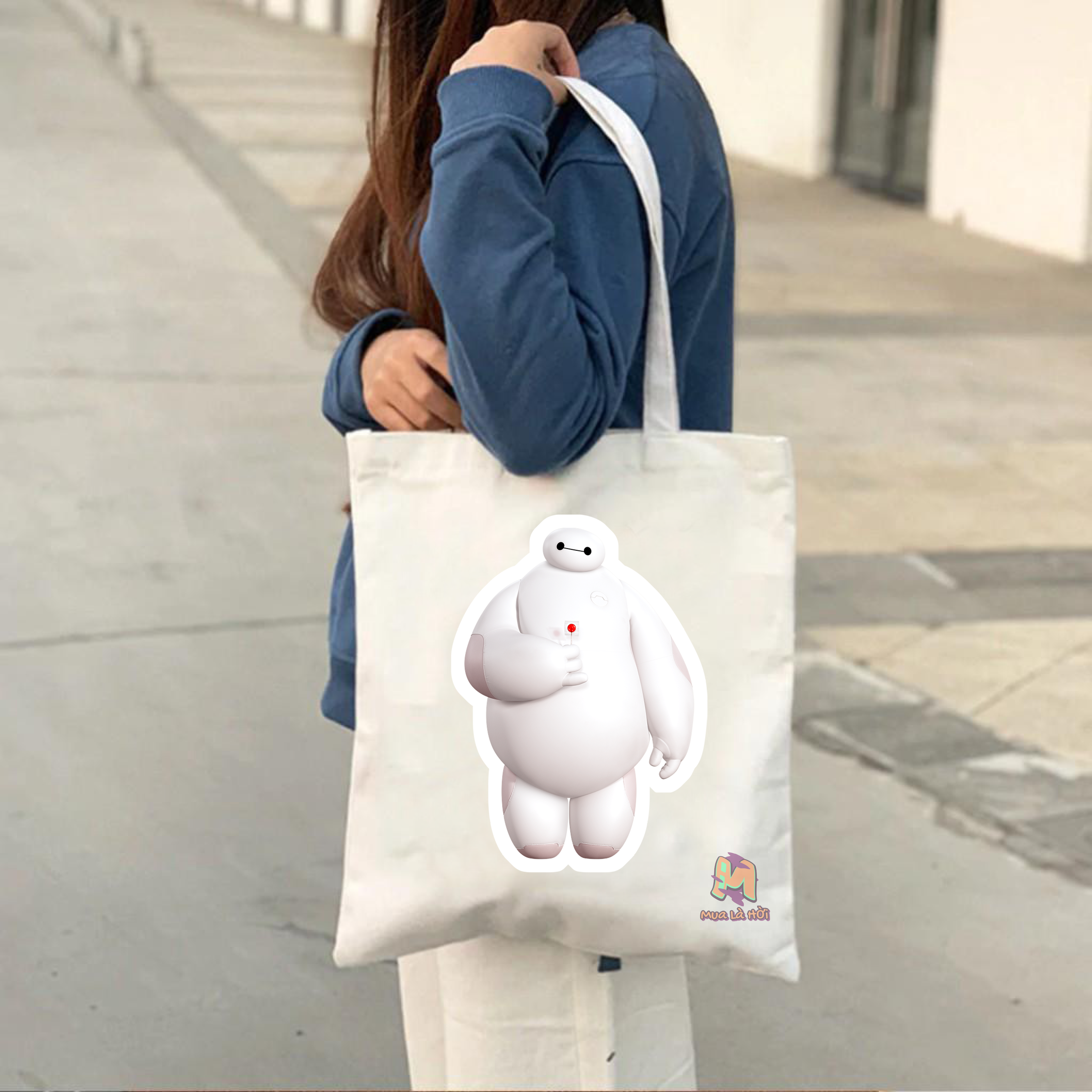 Túi Tote in hình chủ đề Biệt đội big hero 6