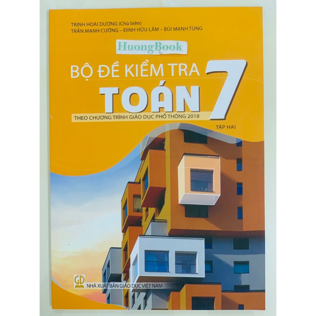 Sách - Combo Bộ đề kiểm tra toán 7 - tập 1 + 2 - KL