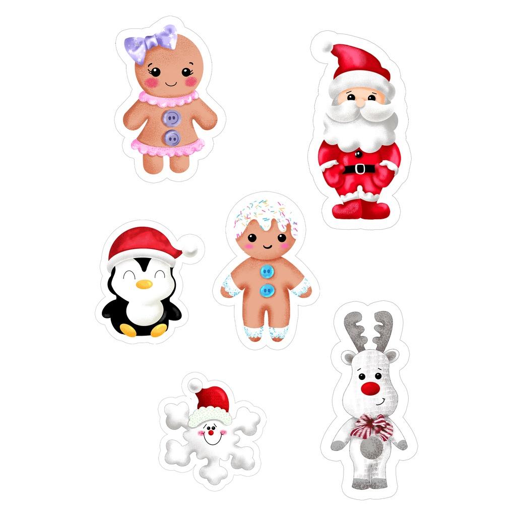 Sticker cute đáng yếu chống nước dán trang trí laptop, mũ nón bảo hiểm, vali, xe tay ga - 40422967