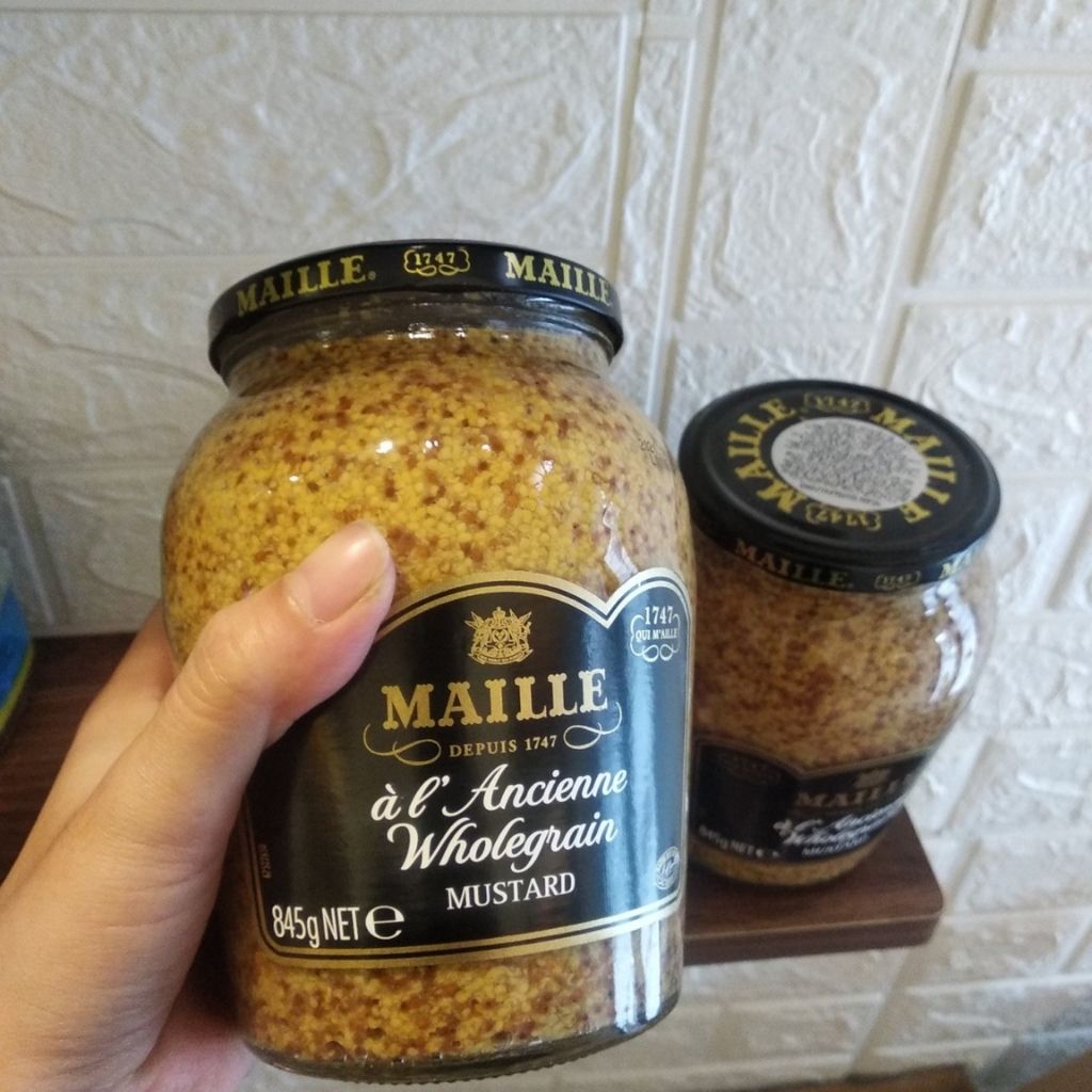 Mù Tạt Nguyên Hạt Maille 865gr/ Whole Grain Mustard 865g