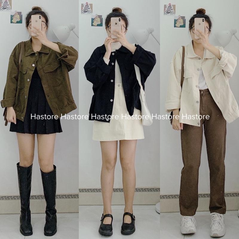 Khoác kaki loại 1 hàng xịn