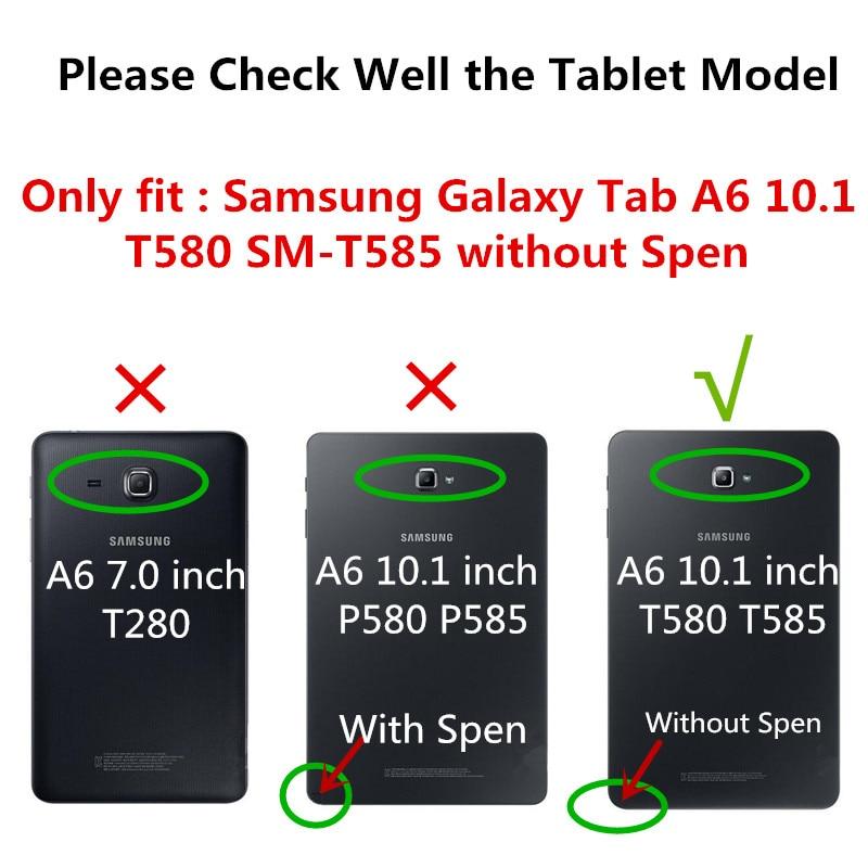 Bao da in hoạt hình cho Samsung Galaxy Tab A6 10.1 A 2016 SM-T580 SM-T585