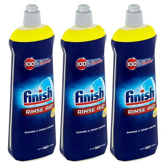 combo 3 chai Nước làm bóng bát finish 800ml dùng cho máy