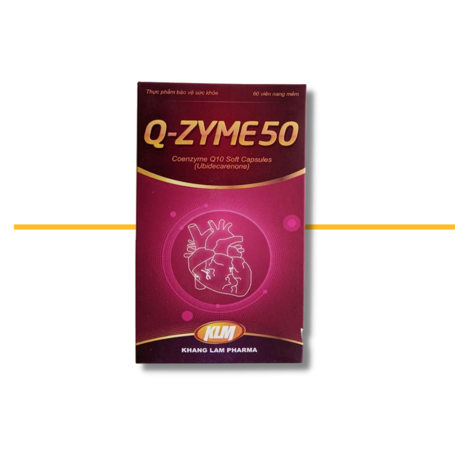 Viên uống Q-Zyme 50 Tăng cường chức năng hệ tim mạch