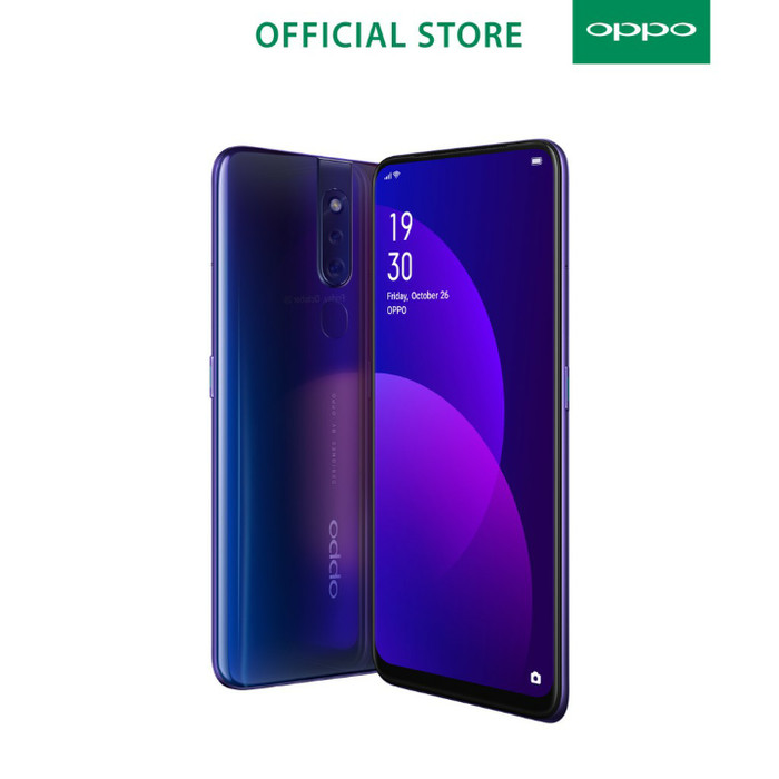 Kính Cường Lực cho Oppo F11 Pro - Full màn hình - Màu Đen - Hàng Chính Hãng