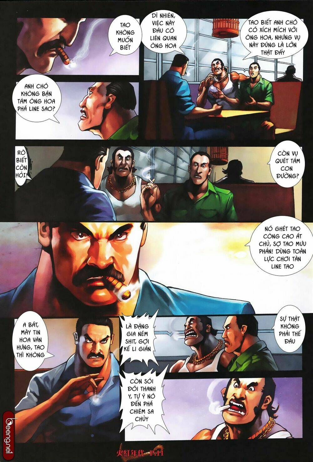 hỏa hồng niên đại hắc cốt đường chapter 543 10