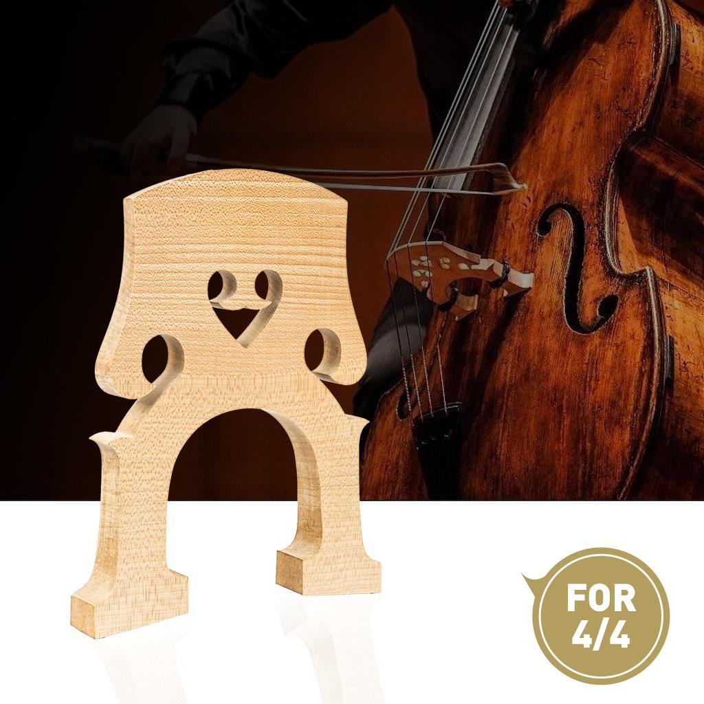 Bass Bridge 4/4 Double Bass Upright Bass Bridge Instruments