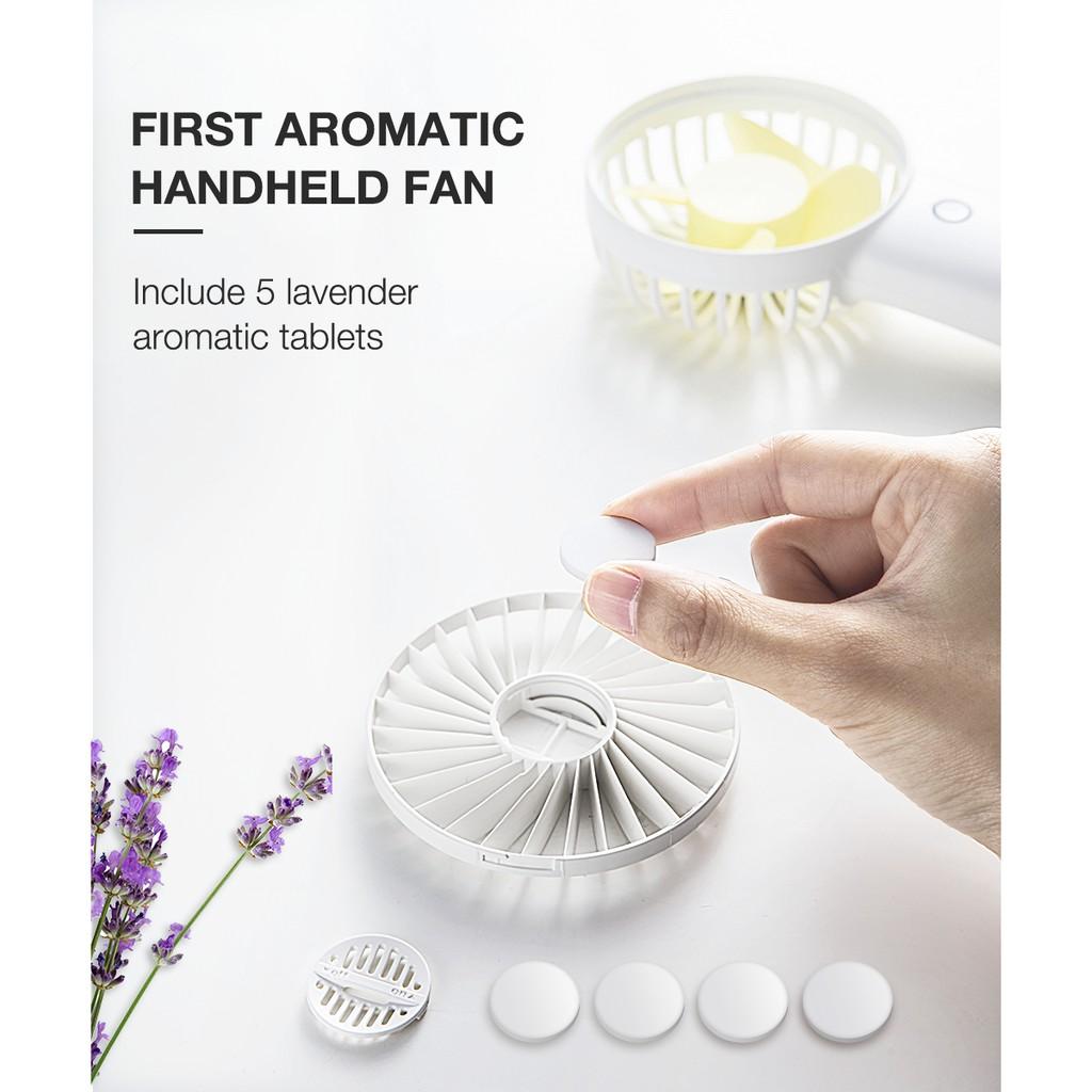JISULIFE Quạt cầm tay 3 mức tiện lợi-Hàng chính hãng