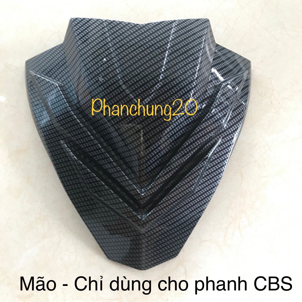 ỐP MÃO DÙNG CHO XE VARIO 160 - VARIO 2022 2023 CACBON